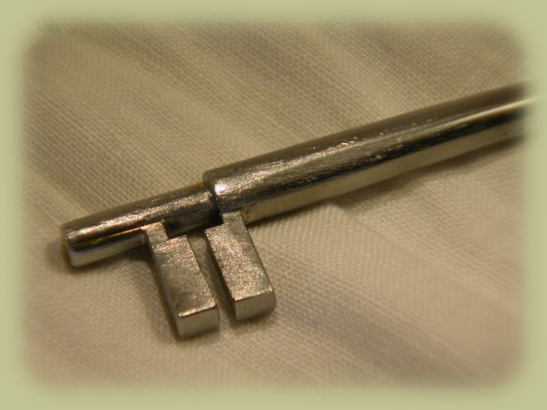 Hand Filed Key by George Forge