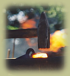 The George Forge Forgeing Process Hammer hot metal
